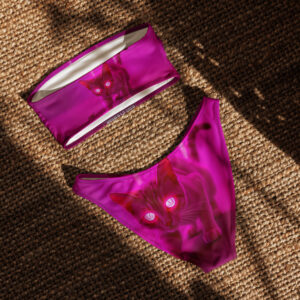 Recycled bandeau bikini - Image 2