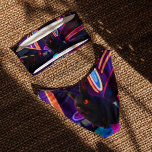Recycled bandeau bikini - Image 2