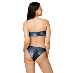Recycled bandeau bikini - Image 3