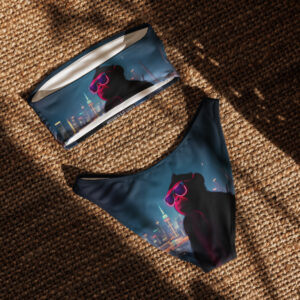 Recycled bandeau bikini - Image 4
