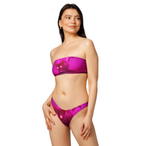 Recycled bandeau bikini - Image 3