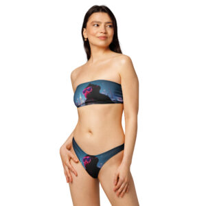 Recycled bandeau bikini - Image 2