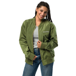 Premium recycled bomber jacket - Image 8