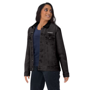 Unisex denim sherpa jacket - Image 3