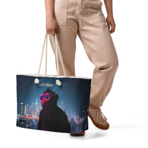 Oversized weekender bag